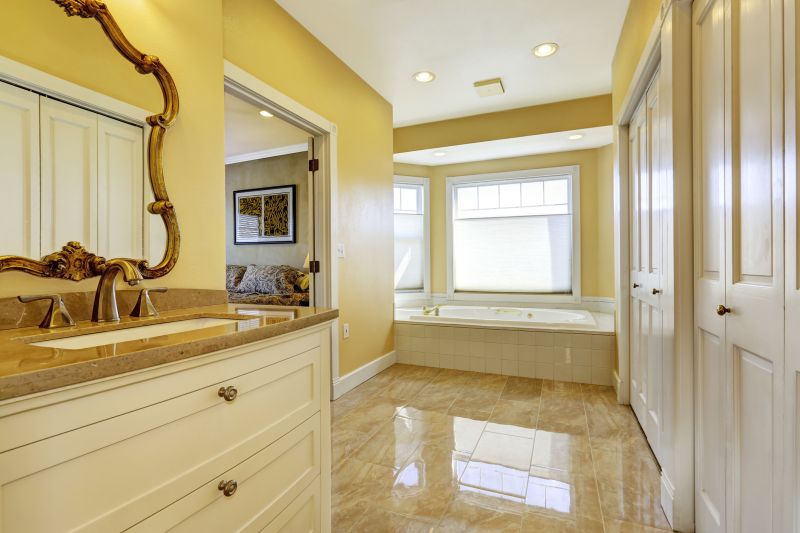 Luxurious Master Bathroom Floors